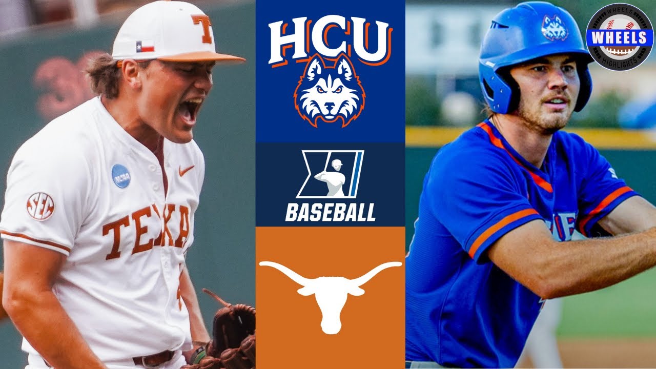 Ron Mathis Baseball Houston Christian vs #2 Texas | Regional Opening Round | 2025 College ...