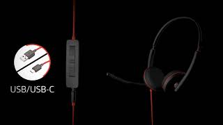 plantronics blackwire 3200 mono corded uc headset with usb connectivity
