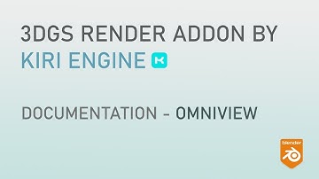3DGS Render Addon for Blender V3  - Documentation - Omniview
