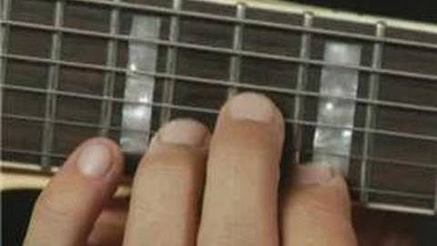 2nd Inversion Octave Up of Db Minor Guitar Chord on the Top Strings : Guitar Chord Dictionary 21