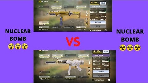 QXR vs QQ9 which is the best close range Smg? (Nuclear bomb ☢️☢️☢️)