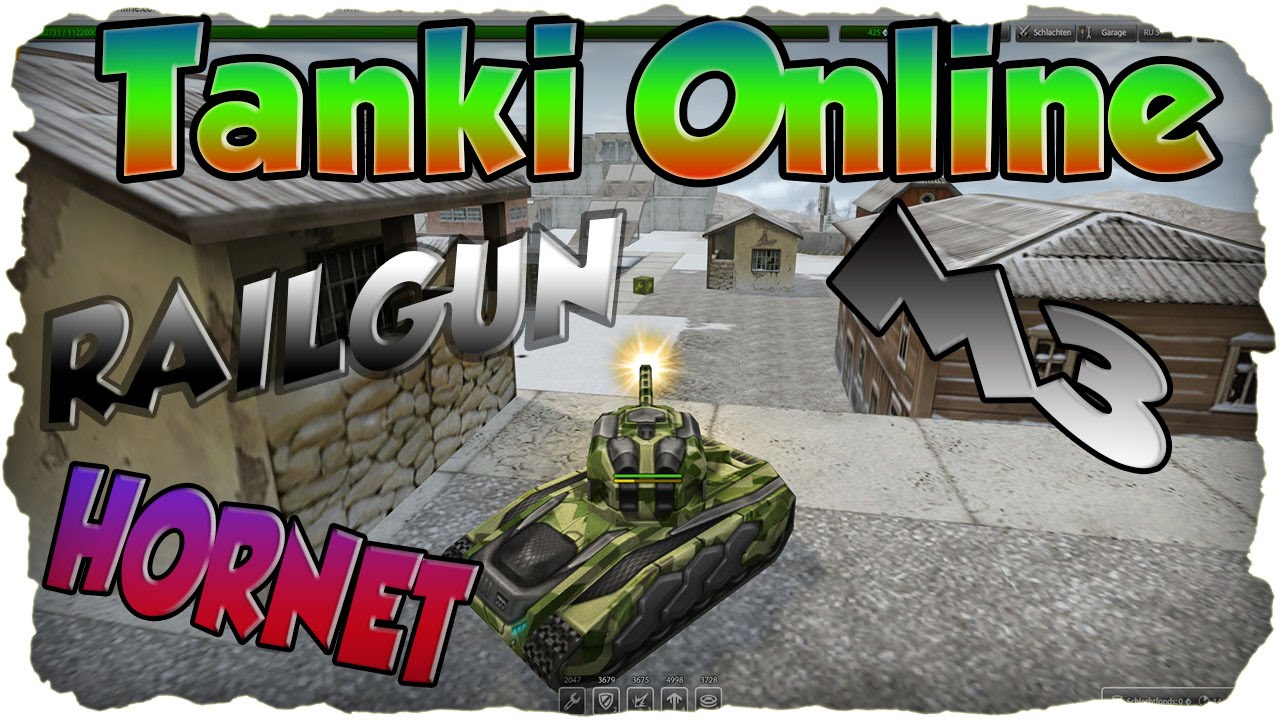 TANKI ONLINE Railgun M3 Gameplay [10] YouTube