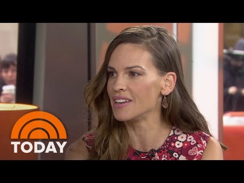 Hilary Swank: Just Be in the Moment | TODAY - YouTube