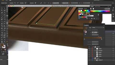 Realistic Chocolate Vector
