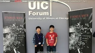 Aiman & Hizami - MathCON Chicago Finals 2017 @ University of Illinois (UIC): Part II
