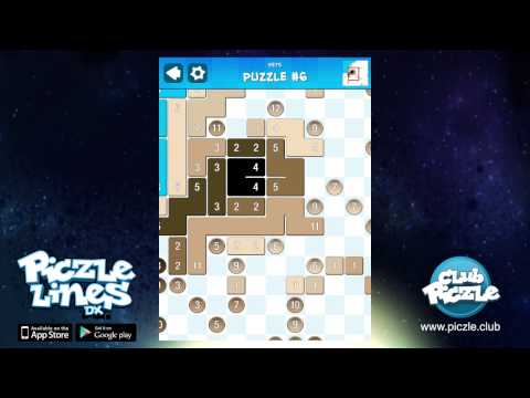 Piczle Lines DX gameplay footage: Puzzles