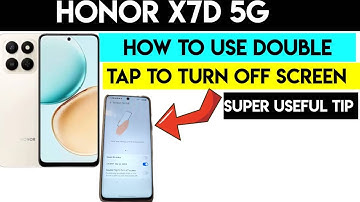 HONOR X7d 5G Tips – Dubbeltik om het scherm eenvoudig uit te schakelen #HonorX7d5g