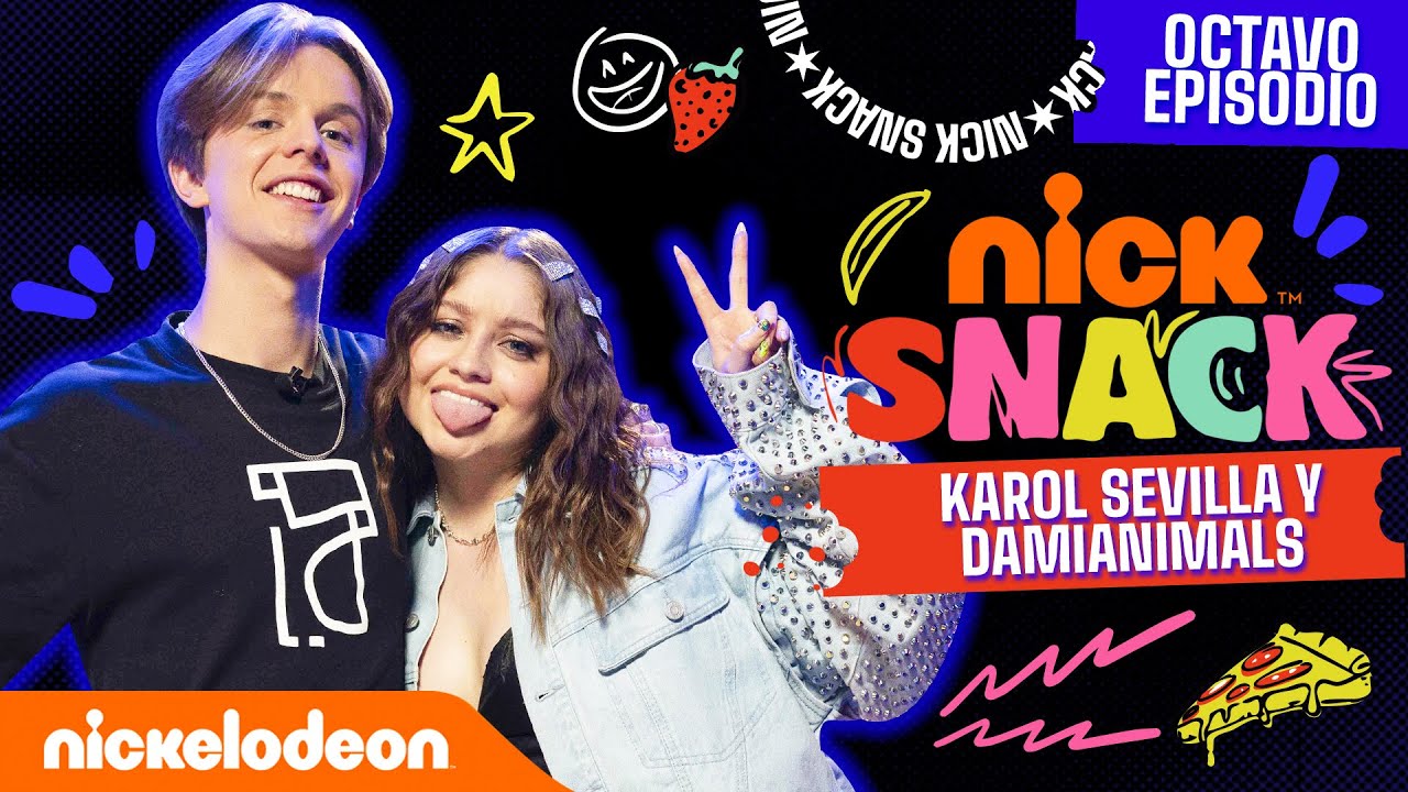 ⁣NICK SNACK Episodio 8 Luis de la Rosa con Karol Sevilla & Damianimals | Nickelodeon en Español