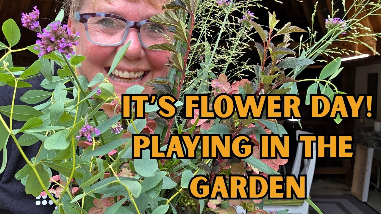 Playing in the Garden-Foraging & Creating