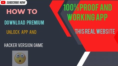 | How To Download Premium Free Unlock App | Hacking Game Downloaded ||