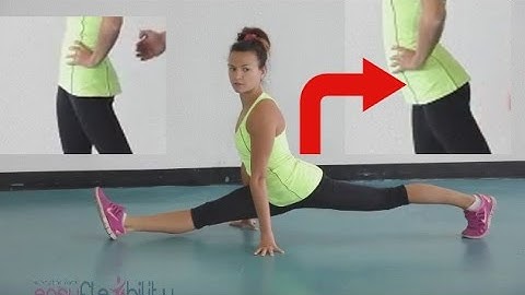 Front Splits Are Your Hips Positioned Right? Hamstrings vs Hip Flexors