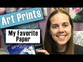 Best Paper for Making Art Prints - Epson vs Red River vs Inkpress Printer Paper Comparison