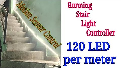 Stair LED Light Controller with Motion Sensor, Running Stair led Light Controller,