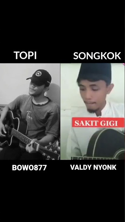Viral Tiktok Terbaru 2021 .| Bowo877 & Valdy Nyonk Cover Sakit Gigi #shorts
