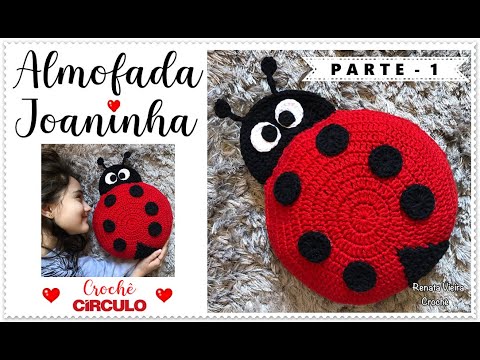 Vídeo: Como Fazer Um Travesseiro De Joaninha De Crochê