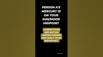 Mercury on Sun/Moon Midpoint