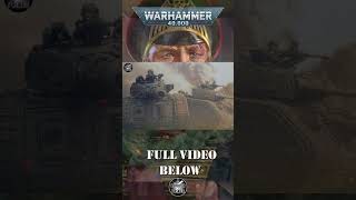 General GRIZMUNDS Armoured pincer assault at Vervunhive | Sabbat Worlds | #warhammer40k #lore