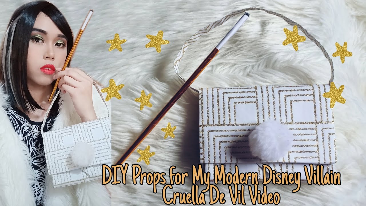 cruella de vil cigarette My DIY Props for My Modern Disney Villain Cruella De Vil Video