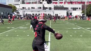 First look at Trey Lance as QB1 at 49ers training camp