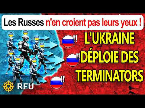 Les Russes s'alarment : l'Ukraine déploie des robots de combat humanoïdes
