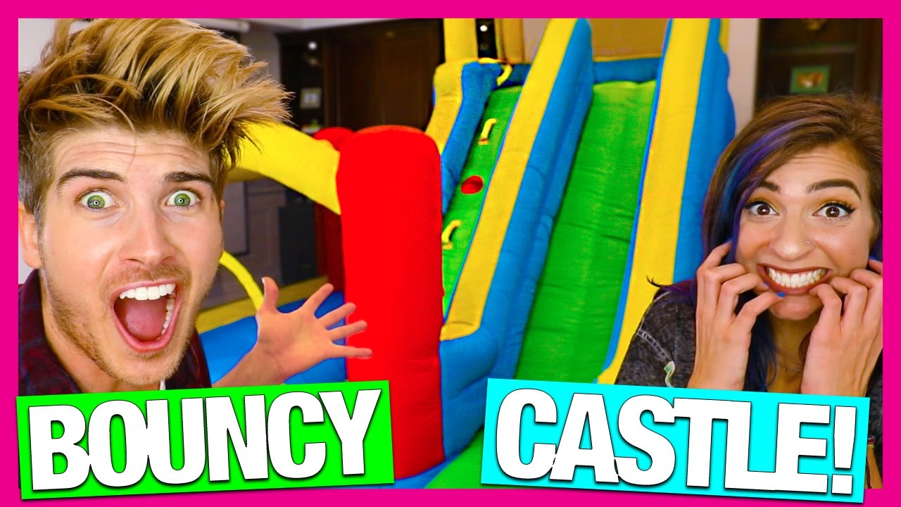BOUNCY CASTLE IN MY HOUSE! w/TheGabbieShow