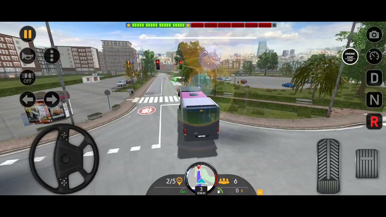 New Modern Luxury Bus Driving Simulator 2026 3D Game - Bus Android Gameplay 🚍 🎮 Game: Bus Simulator