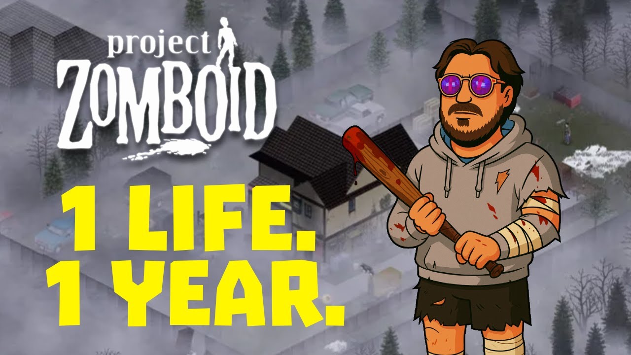 Nurse Build | 1 Life. 1 Year. Project Zomboid Hardcore Mode pt2