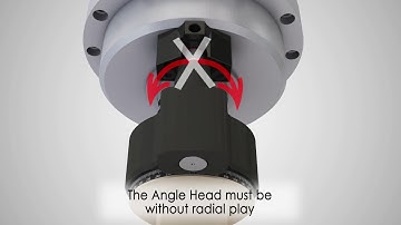 Angle head setup