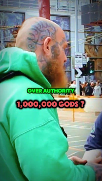 2 Gods or more = Fight over authority. #muslim #islam #religion #speakerscorner #dawah