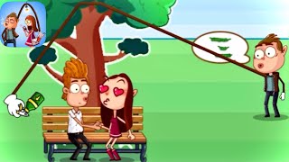 Troll Robber: Puzzle Game Level 101-120 Noob vs Pro Long hand Thief Puzzle screenshot 2