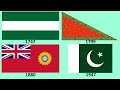 Drapeau du pakistan volution historique avec lhymne national du pakistan