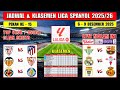 Jadwal Liga Spanyol 2025 Pekan Ke 15 ~ REAL BETIS vs BARCELONA ~ CELTA vs MADRID ~ Laliga 2025