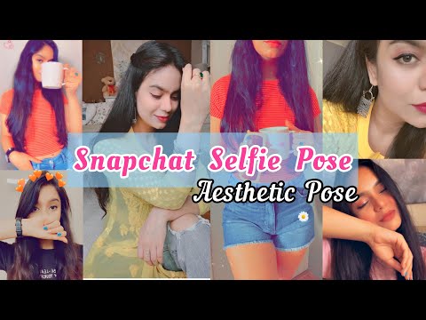 Snapchat Cute Poses for girls | Selfie Poses for girls | Snapchat Selfie  Poses | Creative Ragini - YouTube