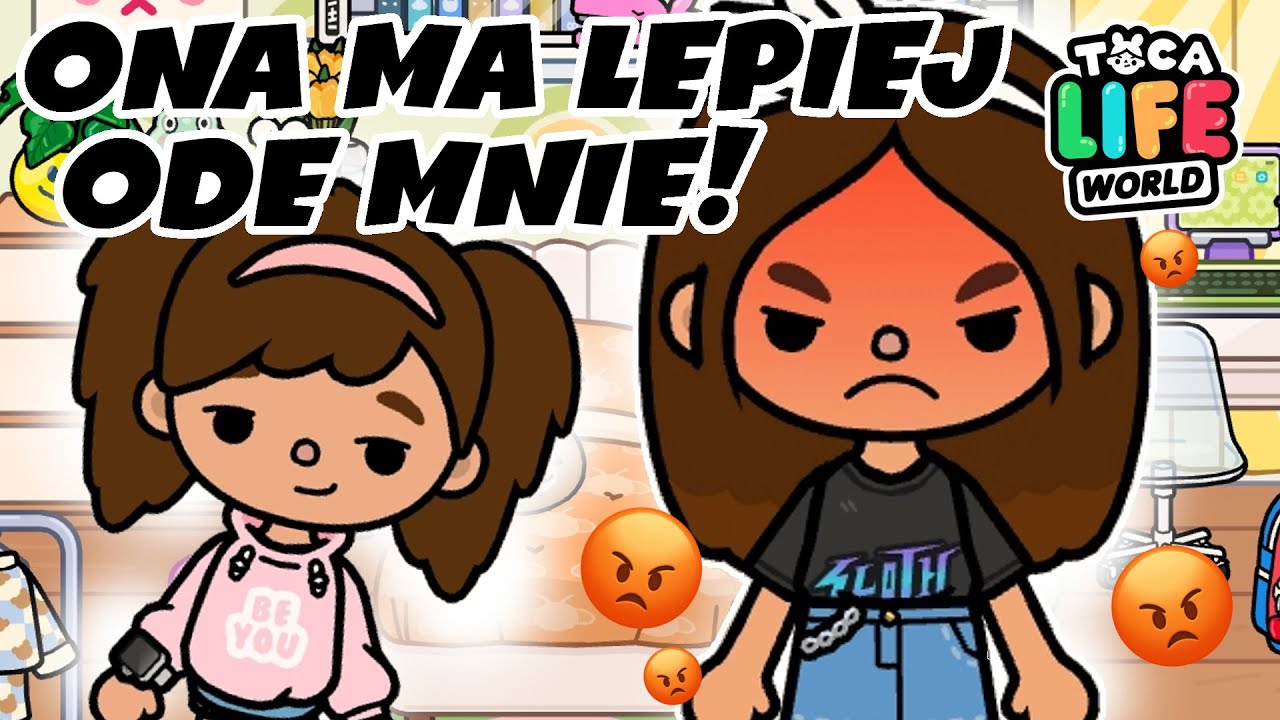 TOCA BOCA Smutne historyjki 👭 Zazdrość: Blanka vs Julka 🌍  TOCA LIFE WORLD 