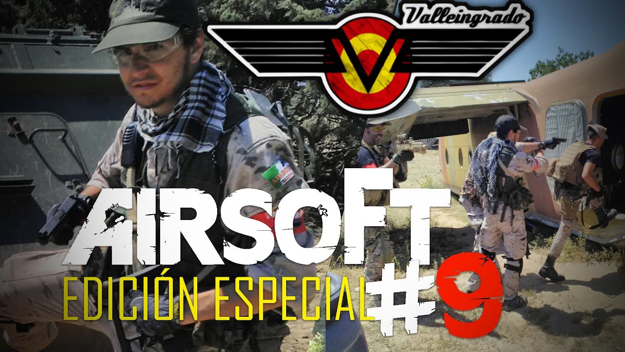 Airsoft 9 Madrid _ Valleingrado (Edición especial) [HD/60fps