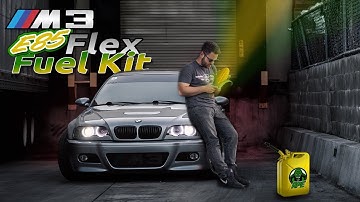 E46 M3 e85 FLEX FUEL kit install (+20 whp) - APE kit Conversion