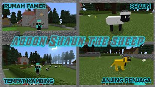 ADDON SHAUN THE SEEP MAP NEW||MINECRAFT MCPE