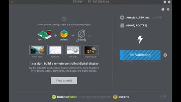 [Linux] Balena Etcher - Flash Armbian Image to SDCard