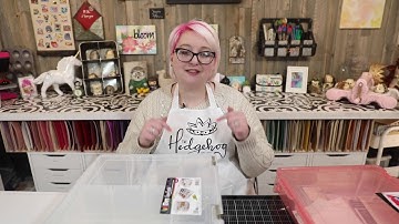 Two Minute Tip Craft Storage & Organization - How to Store Stickers, Gems, Sequins & Embellishments