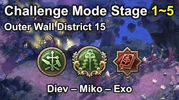 [TOS] (Diev - Miko - Exo) Outer Wall District 15 CM Stage 1~5