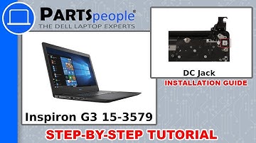 Dell G3 15-3579 (P75F003) DC Jack How-To Video Tutorial