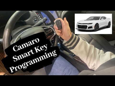 How To Program A Chevrolet Camaro Smart Key Remote Fob 2016 - 2021