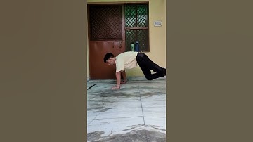 Superman push-up tutorial 💪