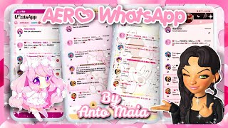 ˗ˏˋ✿ֺ⁠⃬១🦋𖥧 LINDO DE MAIS! 😻 WHATS AERO Sweet FEMININO v8.90 / + Temas  EXCLUSIVOS 🌸 / by Anto Maia 🎀 screenshot 4