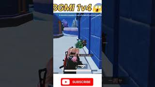 #bgmi New Update 4.1 1V4 clutch 📈📉 Subscribers my channel Friend 🥰😍