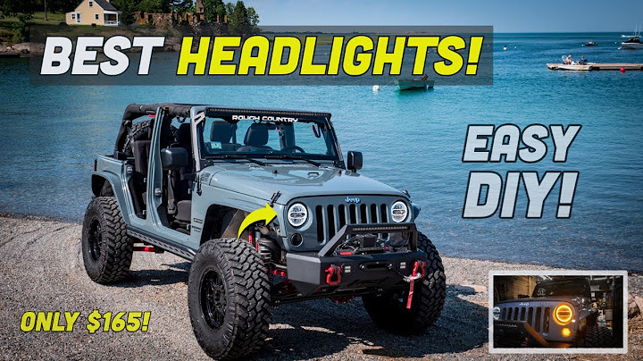 Jeep tj headlights with turn signal