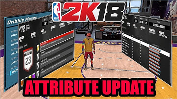 NBA 2K18 PLAYSHOOTER - ATTRIBUTE UPDATE, SIGNATURE STYLES, BADGES AND RATINGS