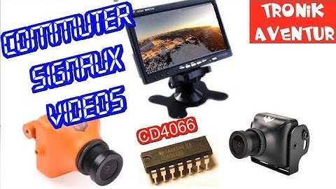 TRONIK AVENTUR 178 - COMMUTER SIGNAUX VIDEO avec CD4066 - ELECTRONIQUE POUR DEBUTANTS