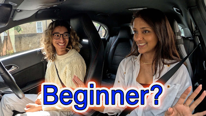 First lesson in a MANUAL car... after 45 hours of driving lessons