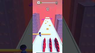 Roof Rails Game Level - 34 Video Best Gameplay Mobile App #Shorts screenshot 2